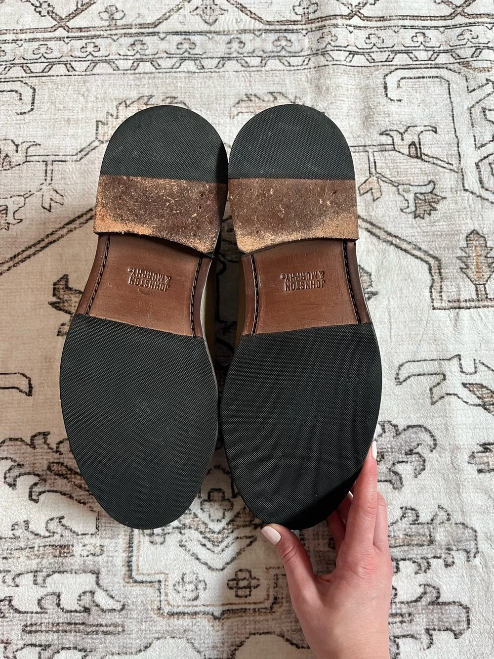 Johnston & Murphy Pearson Taupe Suede Chukka Boots for Men